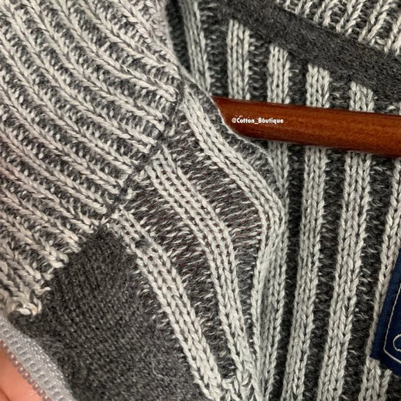 Men's 1/4 Zipper Pullover Long Sleeve Sweater (NWT) - Picture 7 of 10